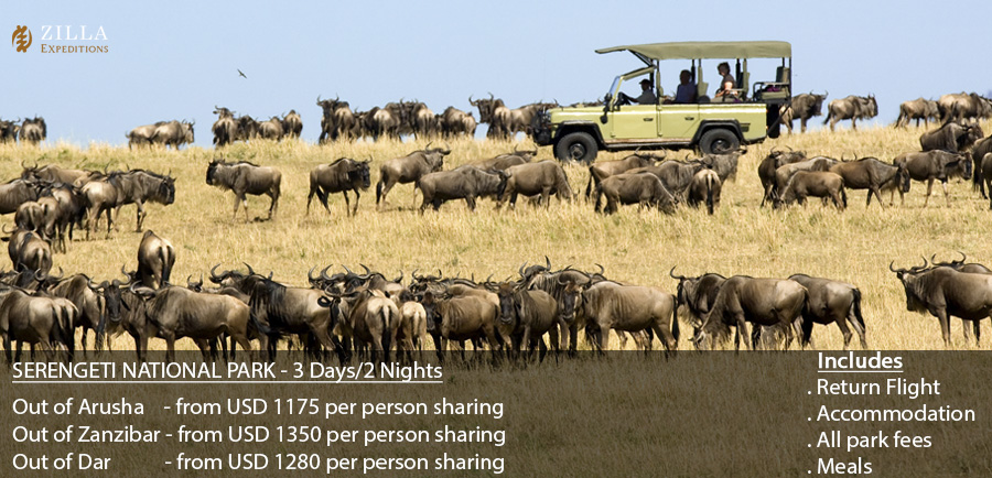 Discount Serengeti safari deals
