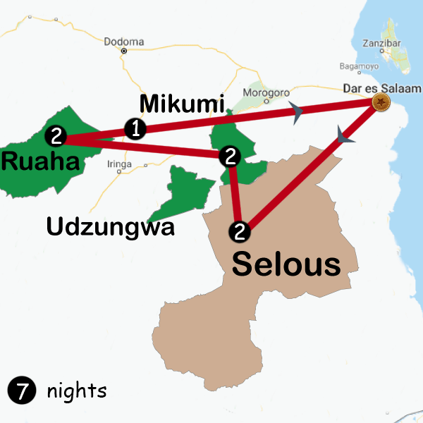 Southern-Tanzania-Safari-to-Selous-Mikumi-Ruaha