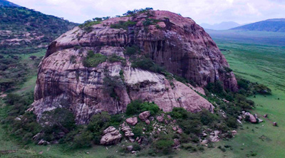 Nasera rock in Ngorongoro conservation area
